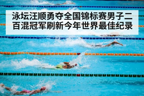 泳坛汪顺勇夺全国锦标赛男子二百混冠军刷新今年世界最佳纪录